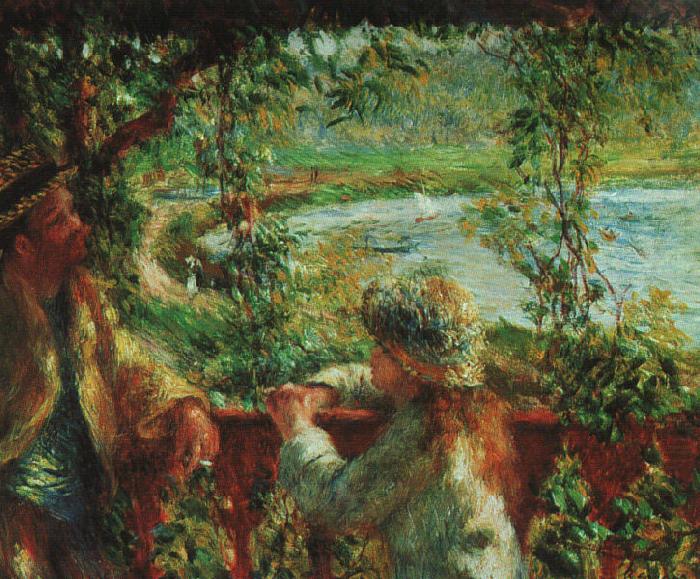 Pierre Renoir Near the Lake china oil painting image
